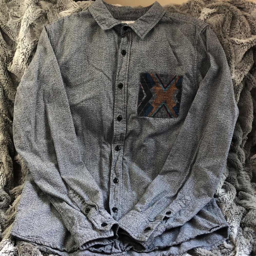 LS button down shirt